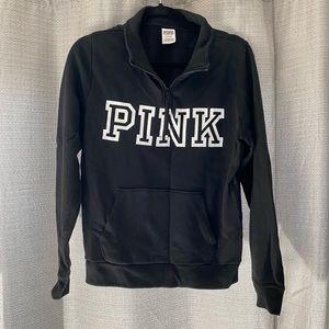 PINK QUARTER-ZIP